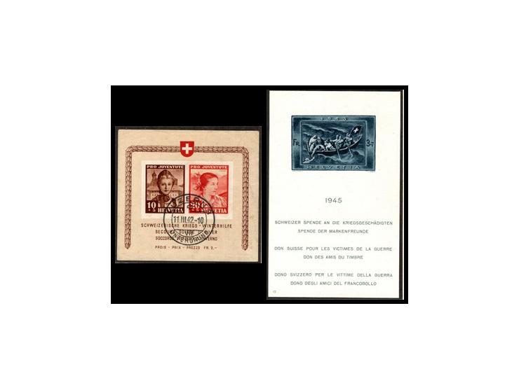1849/1986, SUISSE collection in 3 hingeless Lindner albums of generally used &amp; mint steps &amp; booklets, incl Pat I incl